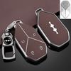 For BYD Formula Leopard 5 8 Titanium 3 7 Electric Car Key Fob Cover Key Case with Keychain Key Premium Leather Protective Shell