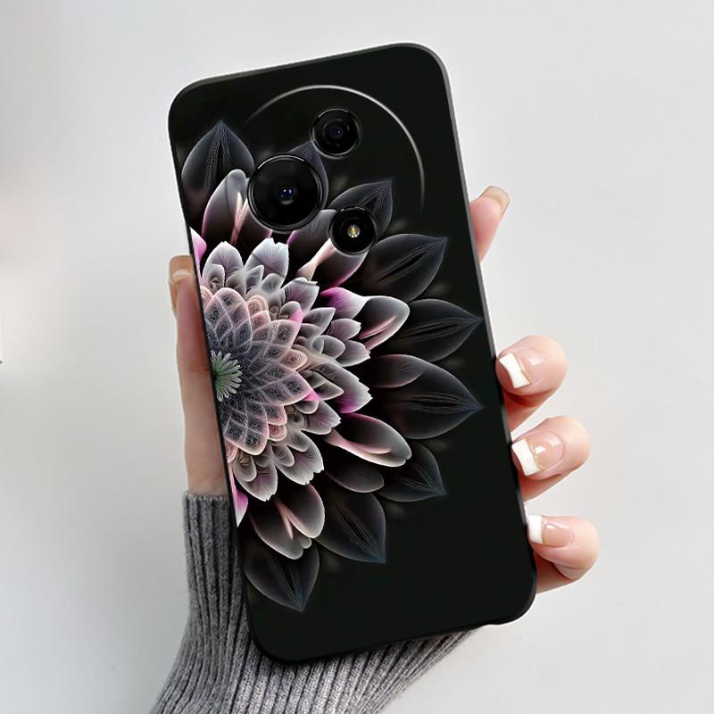 Casing For TCL 60 NxtPaper 4G / TCL 60 SE NxtPaper Case Luxury Dragon Cute Cool Boys Girls Black Matte Soft Silicone Back Cover