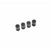 For Honda Accord 10th 18- Black Aluminum Alloy Car Tire Valve Cap Ring Trim