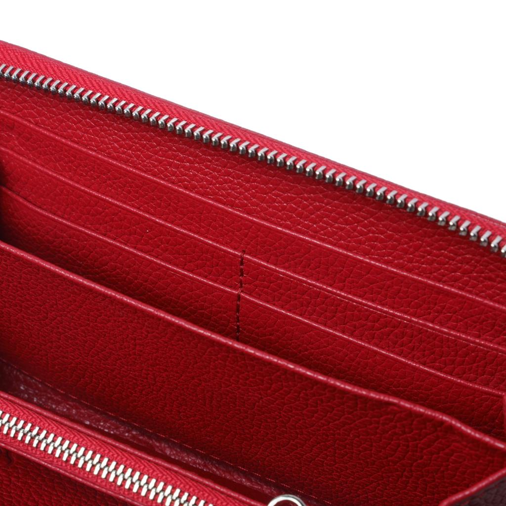 Stingray Red Long Wallet [Nallyda] Matelassé