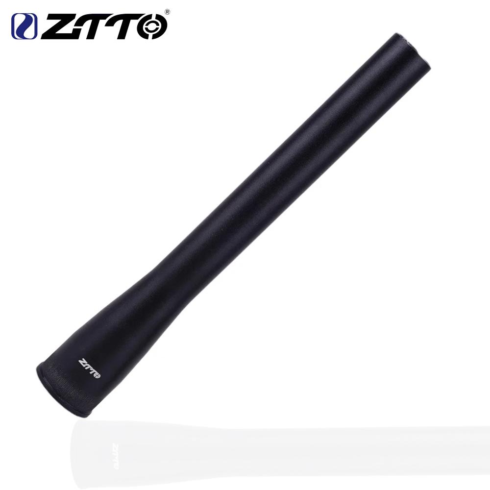 ZTTO Bicycle Front Fork Head Tube Aluminum Alloy MTB Road Bike Air Front Suspension Straight Tapered Standpipe 1/2 1/8 28.6mm