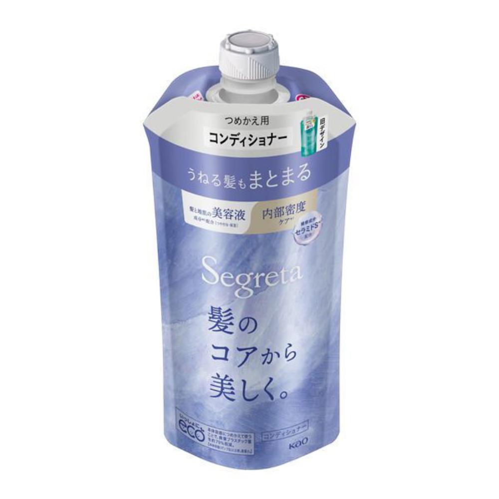 Japan Kao Segreta Conditioner Manage Unruly Hair / Soft and Light (Bottle 430ml / Refill 340ml)