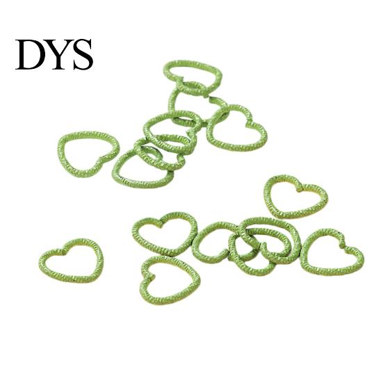 Broken Hair Fixer 50Pcs Girl Hairpins Easy to Wear Heart-Shaped Comfortable Accessory Vibrant Color Decorative Clips Clip