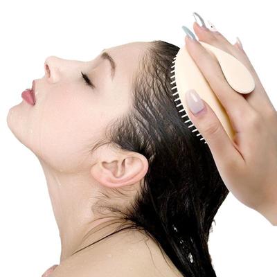 Mode Shampoo Kamm Silikagel Kopfmassage Styling Werkzeug Meridianfreisetzung Haarwaschwerkzeug