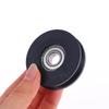 1Pcs U Groove Wire Rope Over Line Pulley Lightweight Durable Nylon Lifting Wheel for Home DIY Hanging Decor Installation