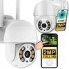 Kamera Wifi Smart Ip Zewnętrzna Obrotowa Full Hd 2Mpx 1080P 4Xzoom Detekcja