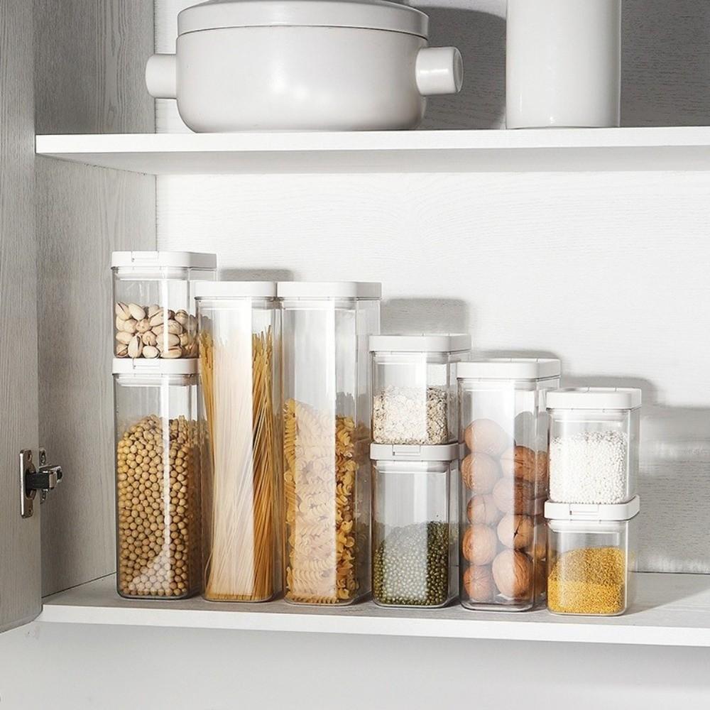 Moisture-Proof Sealed Food Storage Box Transparent Fridge Storage Tank  Kitchen Storage