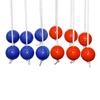 6Pcs Golf Tossing Ball Replacement Outdoor Lawn Yard Golf Throwing Ball Hard Golf Training Ball for Ladders Toss Game