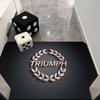 T-Triumph Motocykl Logo Wycieraczka Pokój Dziecięcy Dekoracja Sypialni Balkon Antypoślizgowa Wycieraczka Wycieraczka do Salonu Dywanik