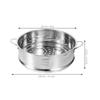 Stainless Steel Steamer Basket Lightweight Multi-Functional Food Steamer Reusable Household Kitchen Supplies Kitchen Supplies