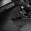 2Pcs Carbon Fiber Interior Floor Console Side Cover Trim For Ford Explorer