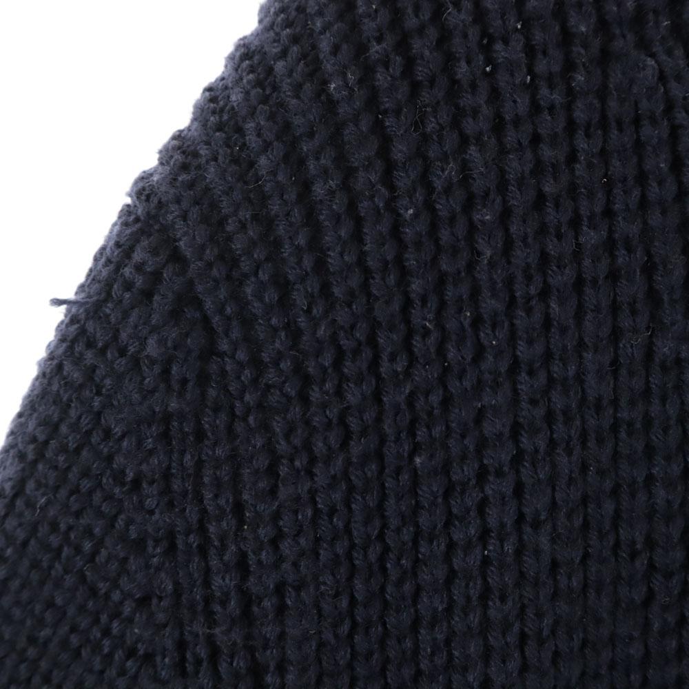 BATONER Vyrobeno v Japonsku vlna Dlouhý rukáv dlouhý pletený kardigan 1 Námořnická modrá Dámský Použitý