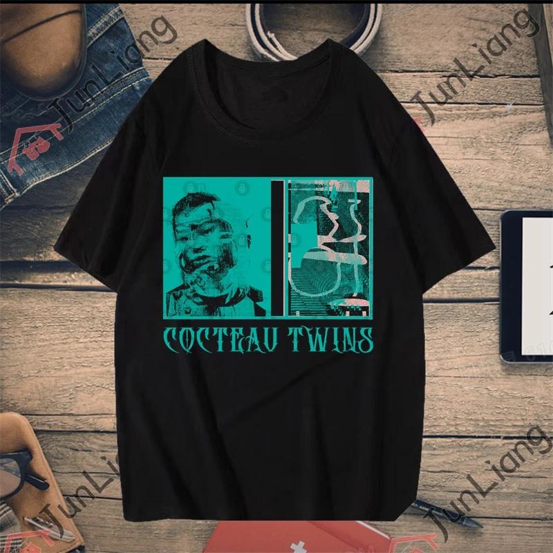 Cocteau Twins Unisex Tshirt XS4XL Oversized Loose Casual Shirt Summer Shortsleeved Crewneck Clothing
