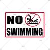 Tin Sign Pool Funny Rules Vintage Plaque Welcome Warning No Swimming Instruction Metal Sign For Home Pool Store Club Wall Decor