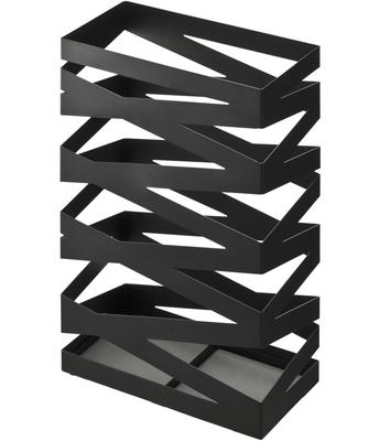 Suporte de Guarda-chuvas Largo com Fechadura Yamazaki Industries, Preto, 6723