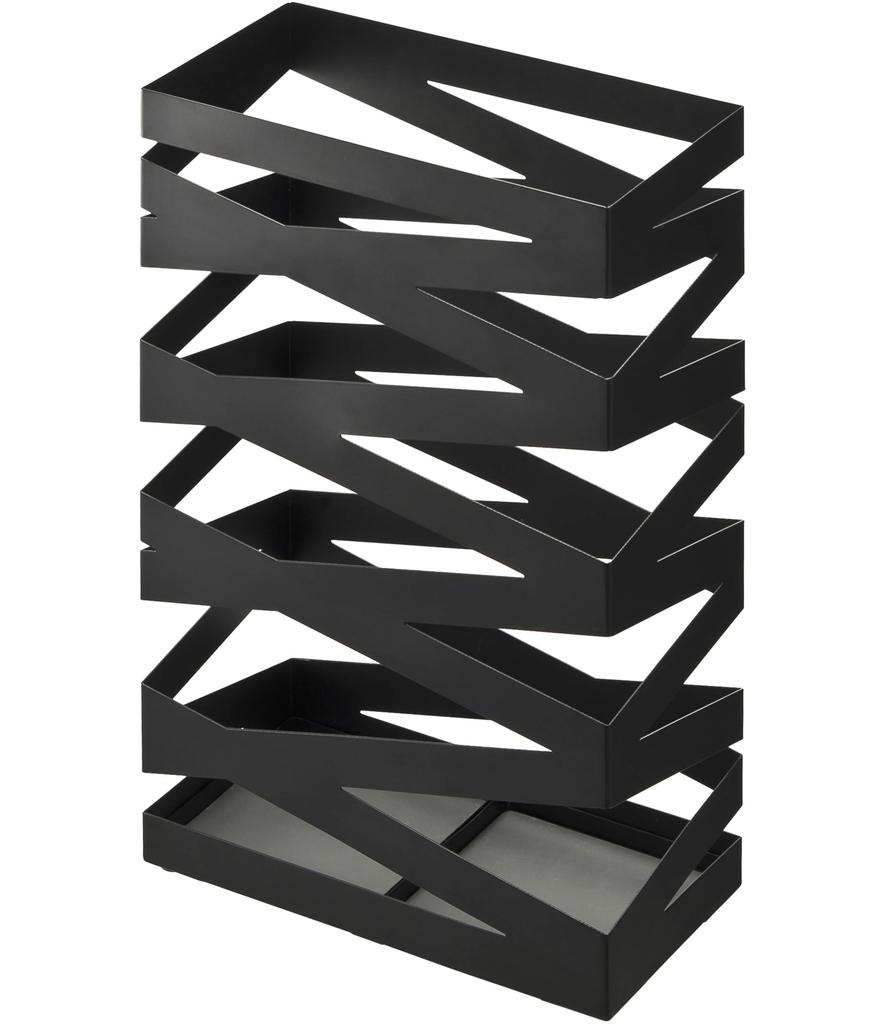 Yamazaki Industries Lock Wide Umbrella Stand, Black, 6723