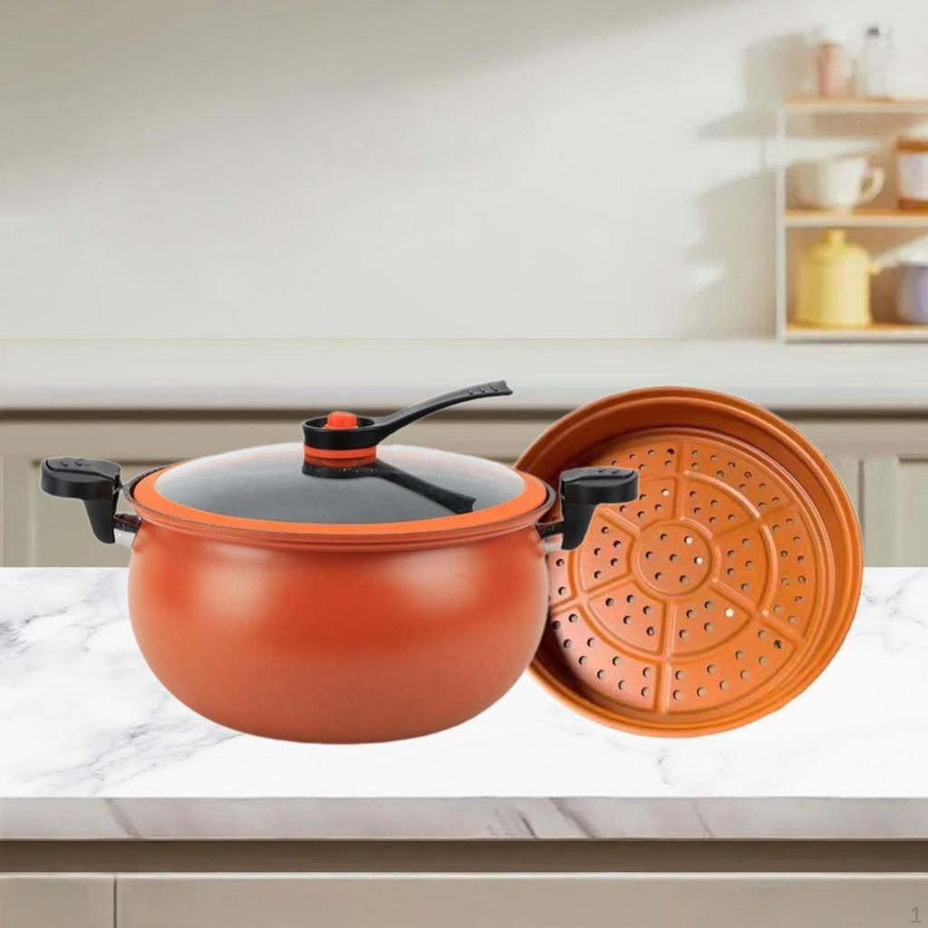 7L Micro Pressure Cooker for Cooking Soup, Pasta, And Noodles