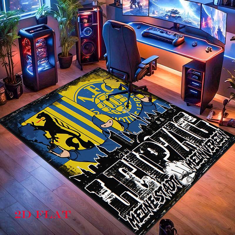 Lok Leipzig Pride Carpet Rug for Living Room Bedroom Home Sofa Decoration,Kids play Nonslip Floor Mat