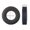 TRZX RC Rubber Tires Wheels Tires for 1/14 Tamiya Tractor Truck Trailer Upgrade Parts (4pcs 22mm)