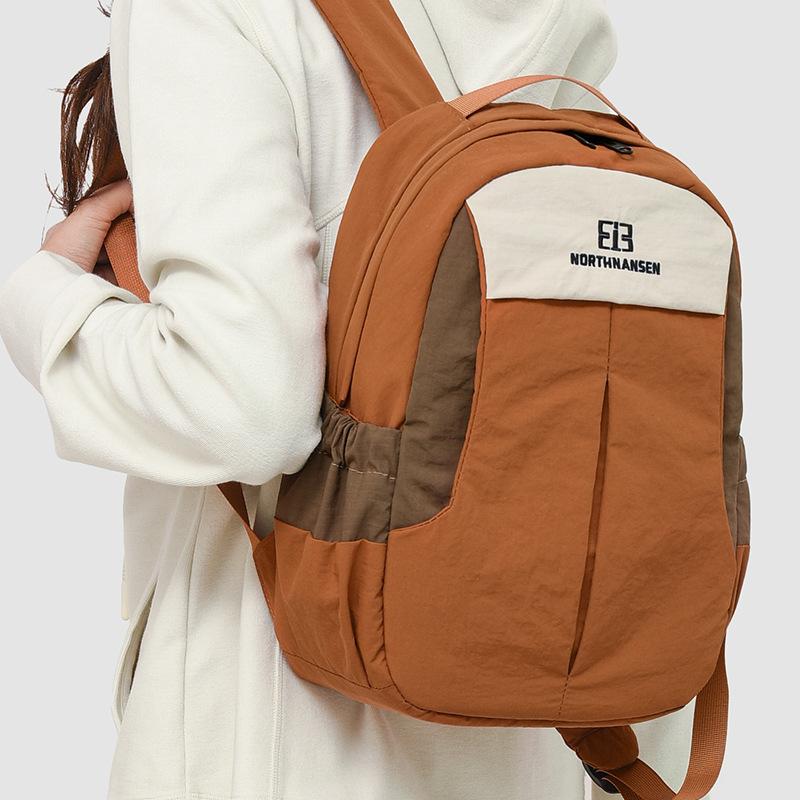 Schoolbag new college student contrasting travel bag light casual backpack outdoor mountaineering bag couple casual backpack