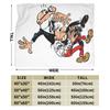 Blanket Decorative Mort & Phil Mortadelo y Filemón Throw Blanket  Flannel Bedspread For Home Decor Comfortable Sofa Bed Cover