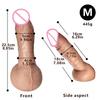 3 Größen Schwarz Big Dick Realistischer Dildo Riesiger Penis Erwachsene Anal Sexspielzeug für Frauen Männer Saugnapf Vagina Orgasmus G-Punkt Stimulator