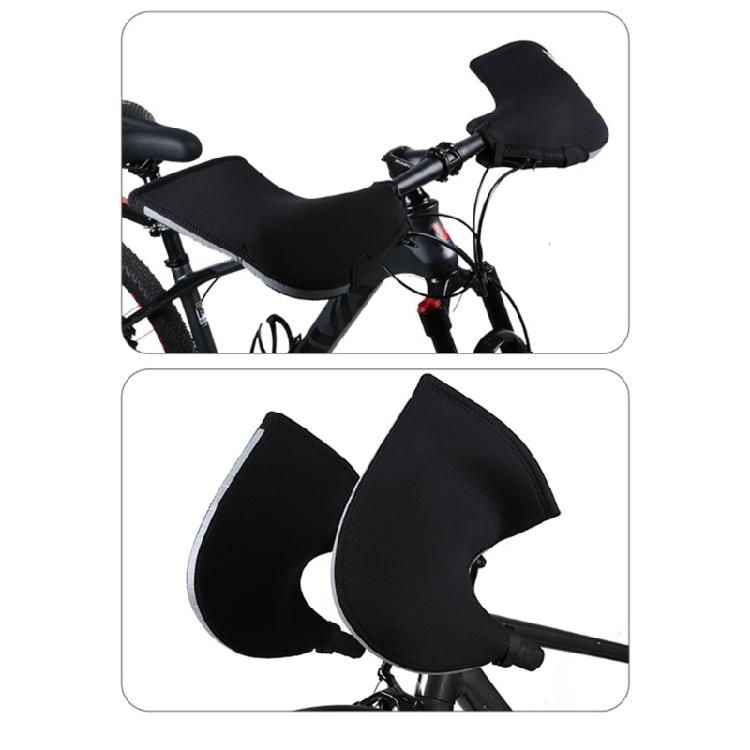 2 Stück Winter Fahrradhandschuhe Lenkerabdeckung Handschuhe für Mountainbike Kaltwetter Thermals Fahrradlenker Handschuhe