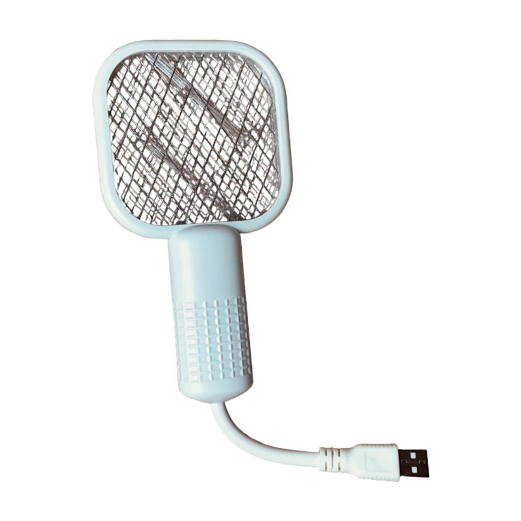 Electric Fly Swatter Folding Handheld for Patio Home Outdoor