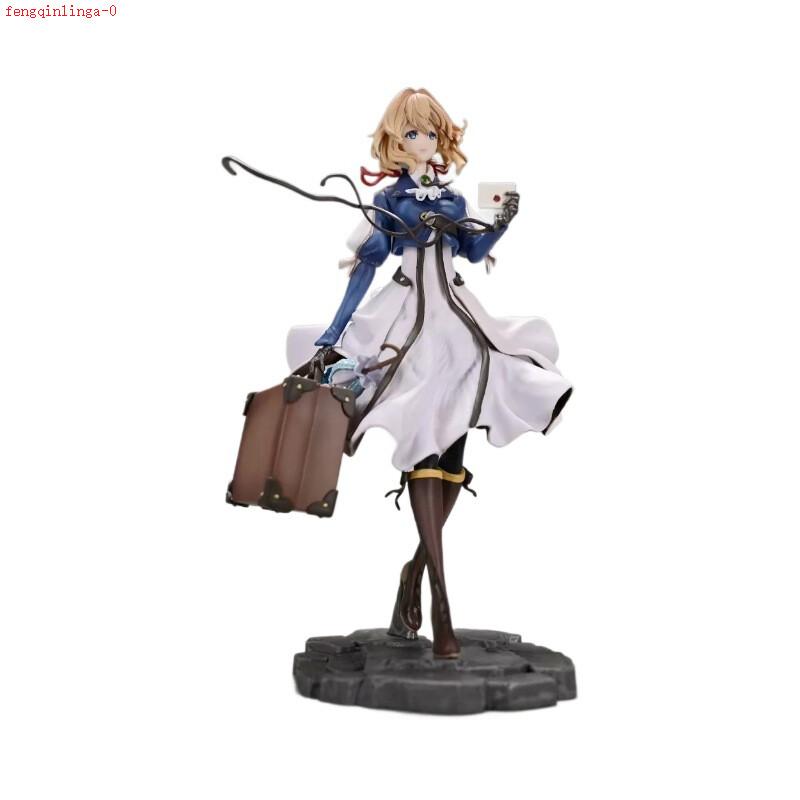 Anime Violet Evergarden 1/7 Scale Figure Collectible Model Doll Toys Gift 25cm