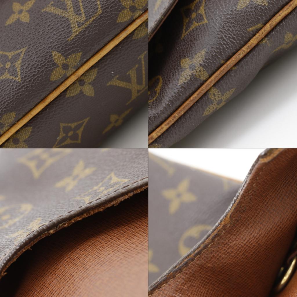 Louis Vuitton Muset Shoulder Bag M51256 Brown Monogram Canvas Unisex Used