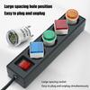 1Pc Euro Plug Ac220V Led Digital Voltmeter Ammeter Voltage Tester Monitor Voltage Current Meter Detector Voltmeter Indicator