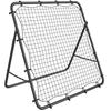Folding Rebound Net, 5-Angle, 24 Elastic Cords, Football, Steel, 120 X 73 X 112 Cm, Black