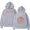 Felpe con cappuccio Juice WRLD Felpe con cappuccio da uomo da donna Moda Hip Hop Casual Pullover Autunno Ragazzi Ragazze Nero Streetwear Juicewrld