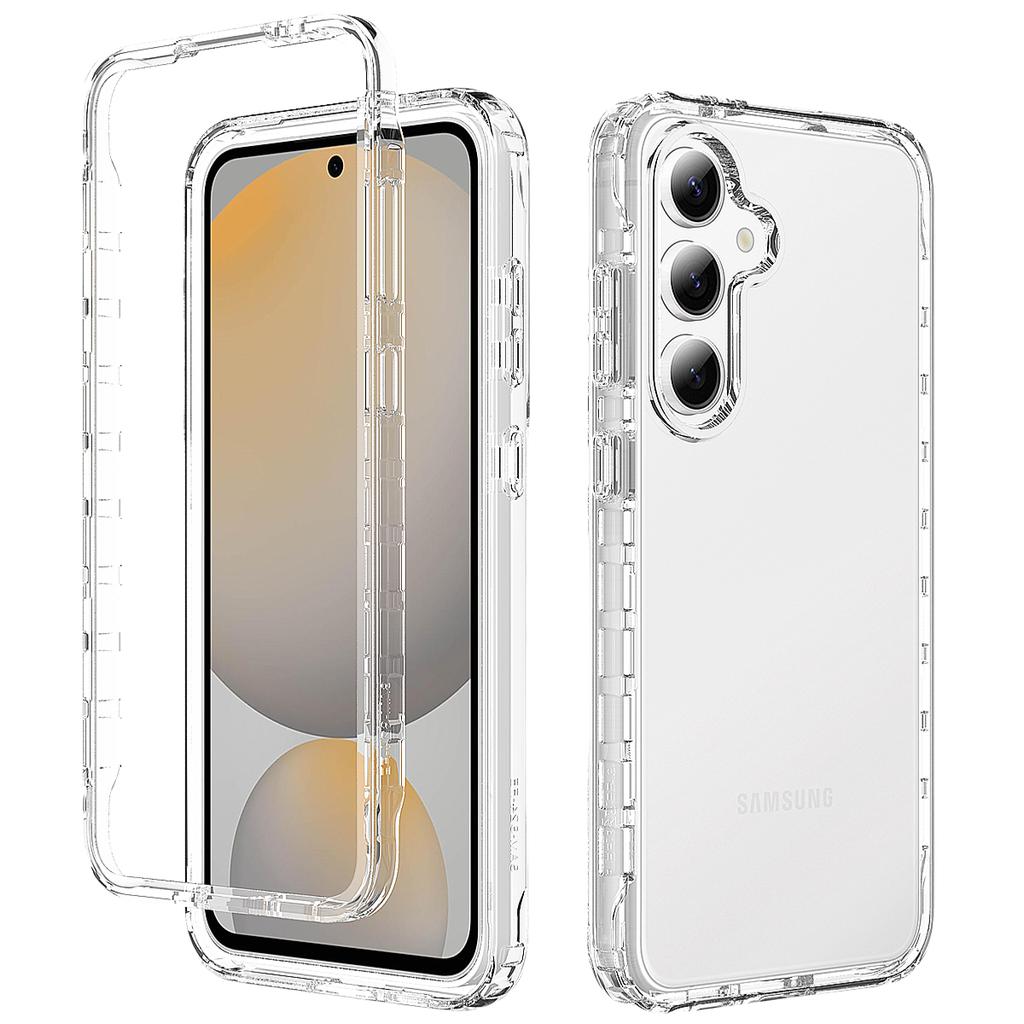 Transparente Hülle für Samsung Galaxy S25 Plus S23 S24 FE S22 S21 Ultra A56 A36 A16 A55 A35 A15 A54 A14 A34 Vergilbungsfrei Weiche Hülle