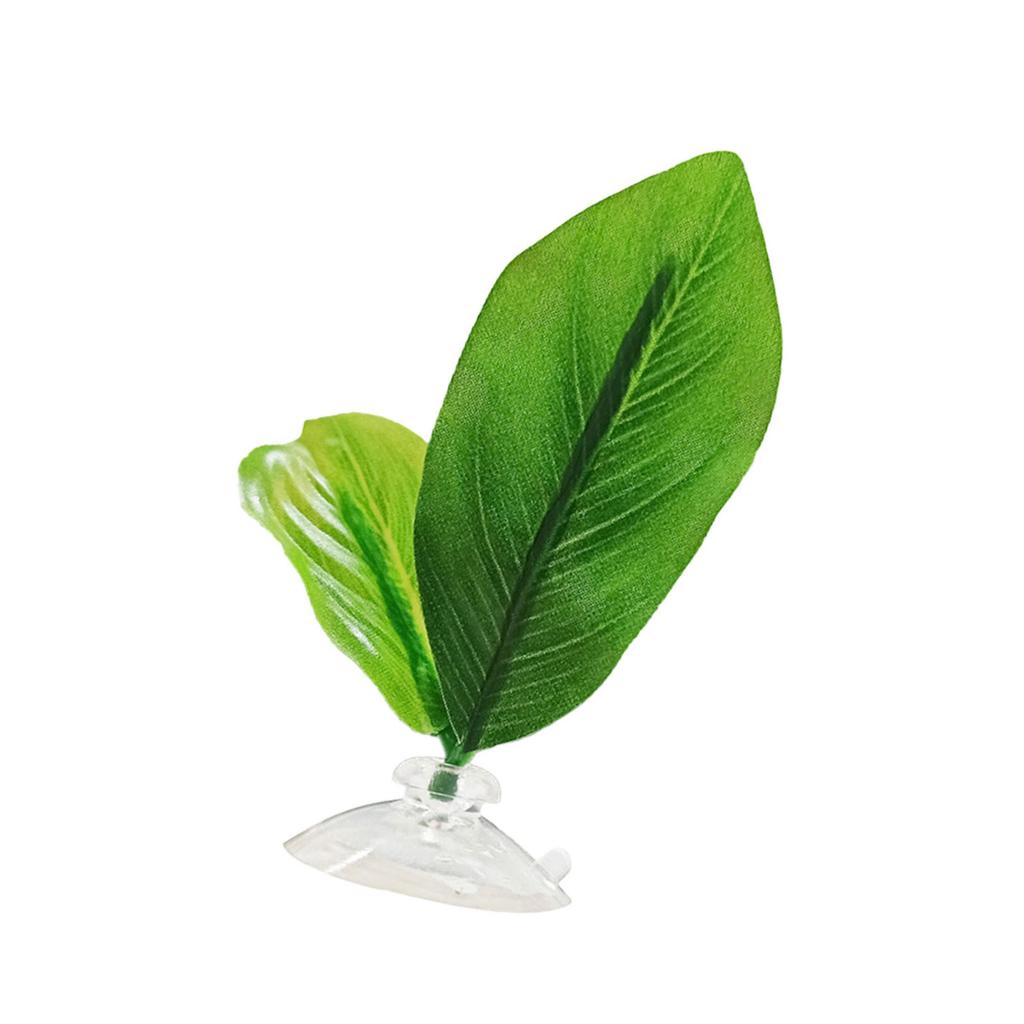 Betta Fish Leaf Pad Suction Cup Leaf Hammock Resting Bed Safe Environment Betta Spawning Bed for Aquariums Landscape