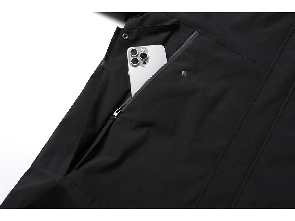 2025 Unisexowa wiatrówka z kapturem: Wodoodporna, Wiatroodporna, Gotowa do podróży, Casualowa kurtka wiosenno-jesienna