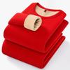 Thick Fleece Lined Thermal Underwear Set Men Women Winter Warm Long Sleeve Top Pants