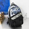 Schoolbag Japanese ins trendy cool American retro contrasting colors versatile large-capacity schoolbag male junior high school student backpack