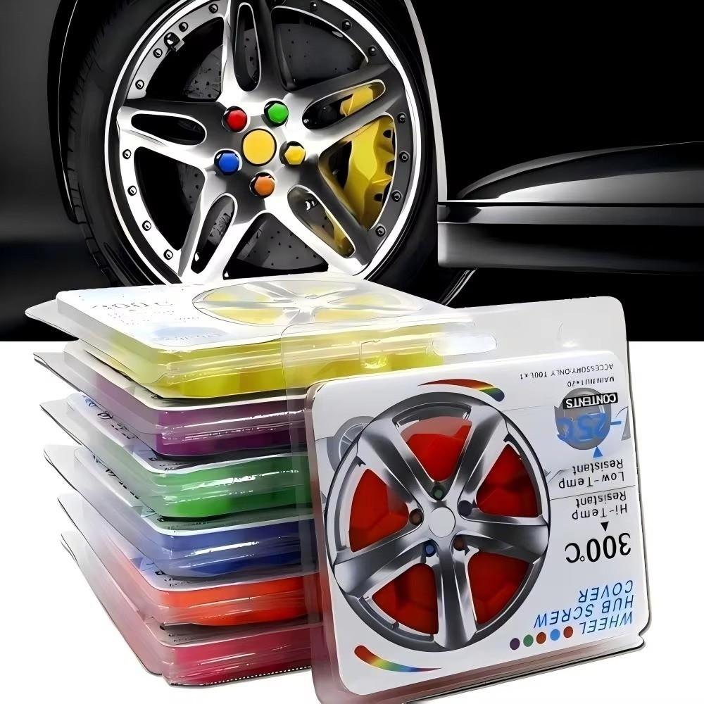 20Pcs 19mm Lug Bolt Covers Silicone Tire Wheel Screw Caps N Car Wheel Nut Caps Rim Protection
