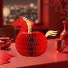 Chinese Year Honeycomb Centerpiece Creative Ornament for Cabinet Bedside Celebration