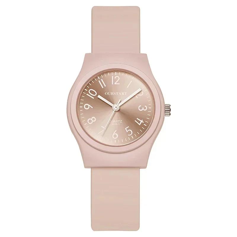 Fashion Women's Candy Colored Quartz Watch Digital Dial Silicone Strap Wristwatch Montre Femme Relogio Feminino Dropshipping