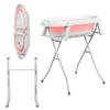 2-in-1 Foldable Dog Bathtub with Stand, Portable Pet Washing Station for Small Medium Dogs