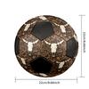 Western Cow Skull Indoor Soccer Ball Colorful All Ages Size 5 Machine Stitched PVC Competition Ready Durable High-Bounce