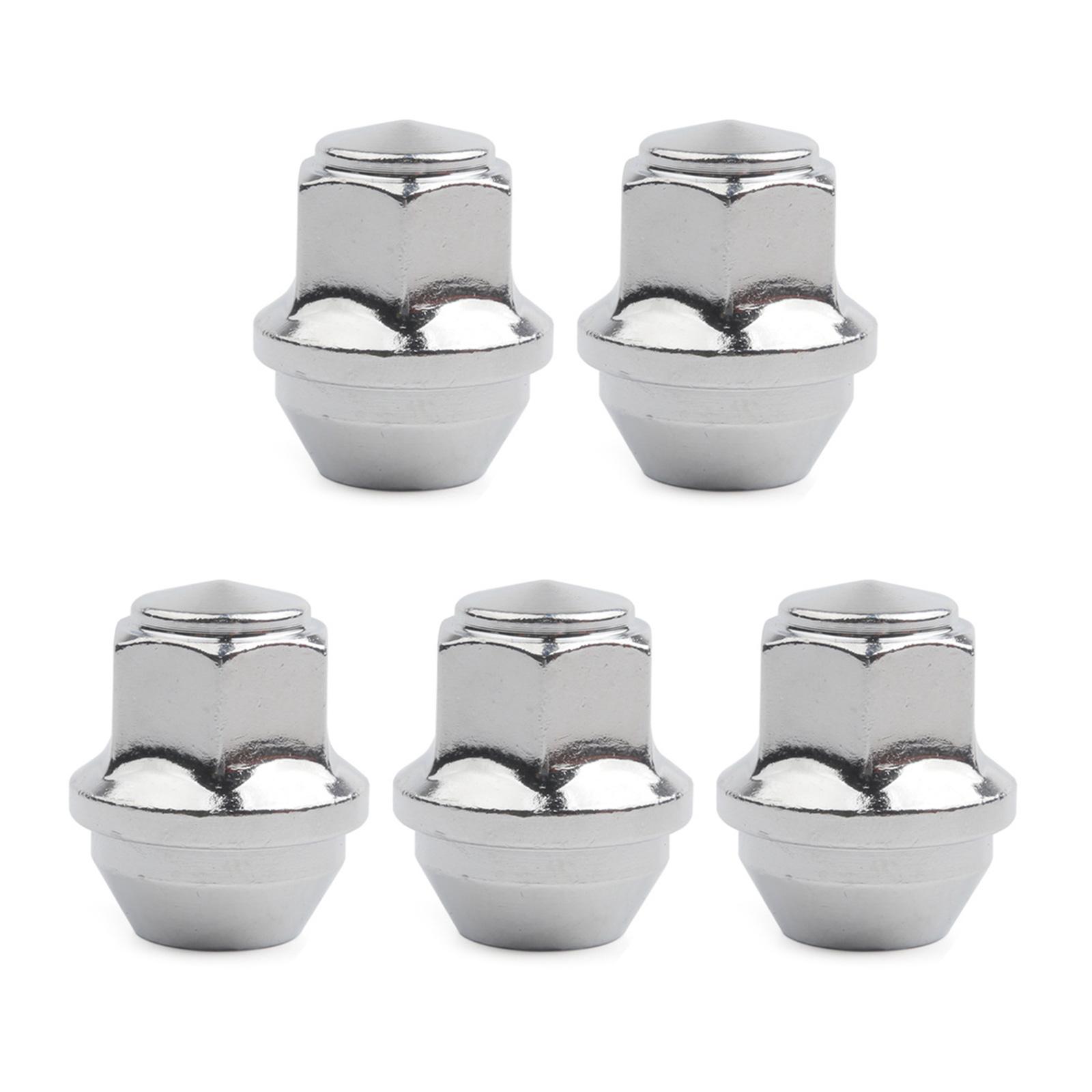 Pack of 5 Wheel Nuts Wheel Nut Bolts 19×32mm Locking Wheel Nuts Solid Integrated Designings Vehicle Wheel Nuts set 1