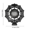 Push Start Button Cover Spider Web Alloy Car Adhesive Push To Start Button Covers Car Ignition Button Protector Cool