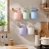 Wall Hanging Toothbrush Storage Rack Multi-functional Bathroom Organizer  Dormitory
