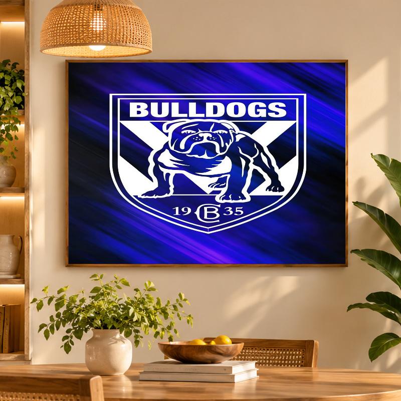 5D Diamond Painting Canterbury-Bankstown Bulldogs DIY Full Drill Diamond Art Kit Home Decoration