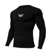 Muscleguys Podzim Nová móda Tričko Tričko Crew Neck Pullover Slim Fit Top