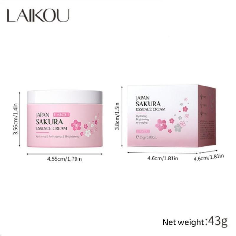 25g Anti Wrinkle Cherry Blossom Essence Nursing Face Cream Crema idratante idratante per la cura della pelle Cosmetici anti-invecchiamento Crema intensiva