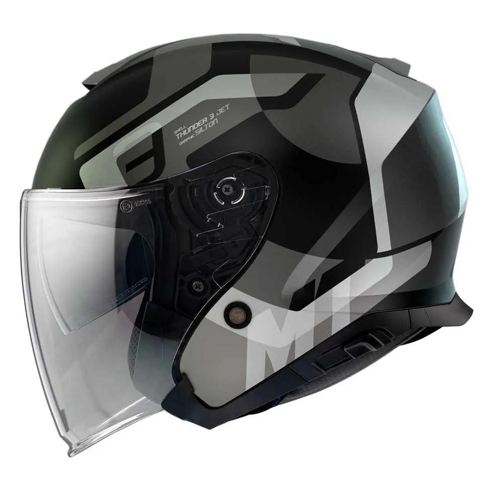 MT Helmets Open Face Helmet Thunder 3 SV Silton